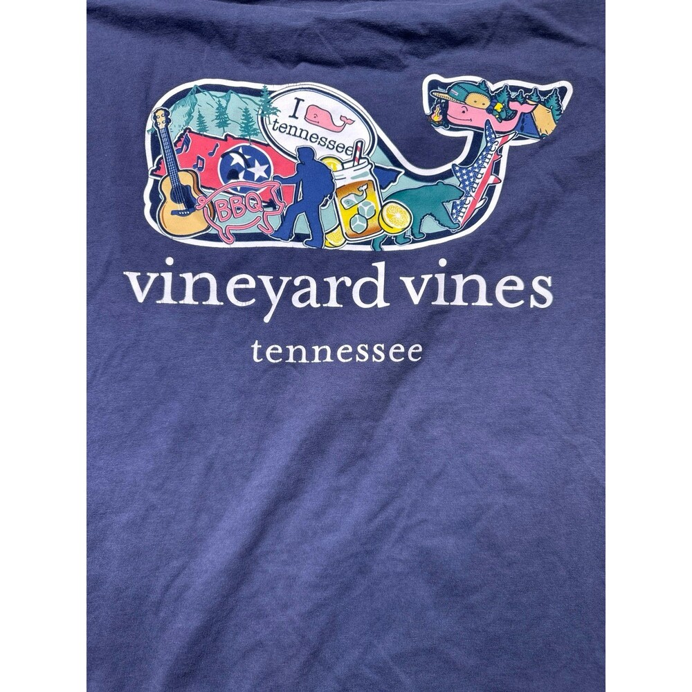 Vineyard Vines Tennessee t shirt 100% cotton 2xl - Picture 11 of 11